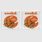 Cookd Fried Chicken Kit 285g (Pack of 2)| Ready To Cook Masala for Starters (Serves 6) in 20 Min | Can be cooked with Chicken, Meat & Sea Food | No Added Flavours, Preservatives & Artificial Colors