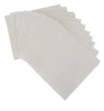 First Front Tissue Paper for Party Wedding Elite Breakfast Paper Napkins (Tissue Paper) White, 40 Pcs & (Pack of 1)