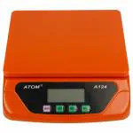 ATOM, A-124, Multipurpose Digital Kitchen Weighing Scale, 15 Kg Capacity, Orange