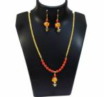 JAYA VISION ENTERPRISES Glass Beads Pendant Necklace