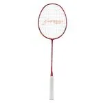 Li-Ning Boys And Girls Red, White, Navy Carbon Fibre Ayps283-2 Blaze 100 Strung Badminton Racquet (One Size)