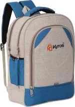 Kyros Jute Spacy Comfortable 5th to 10th Class Casual School Bag for Boys & Girls, 30 L (Light Blue)