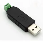 Tech Gear USB to RS485 | RS485 to USB Converter Adapter | RS 485 Converter (Black and Two PIN)