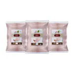 90's MILL Pink Rock Salt Loon Powder | Sabut Gulabi Lahori Sendha Namak Powder | Himalayan Pink Salt Powder with 84 Minerals For Cooking |100% Natural For Detox-400GM*3Pack
