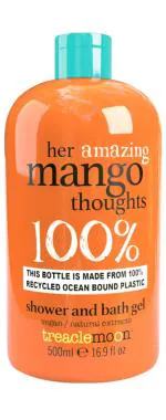 Treaclemoon Paraben Free Shower Gel and Body Wash Mango Extract 500 ml (7 x 7 x 16 cm)
