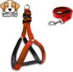 Kuppy Dog Harness Small Red Ultimate Comfort Dog Harness Padded And Adjustable For All Breeds Red Dog Harness & Leash (Small, Red)