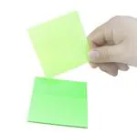 AMINIT Transparent Sticky Notes Post it Pastel Sticky Note Clear Self-Sticky Annotation