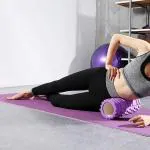 Shopeleven EVA Yoga Foam Roller Floating Point Gym Physio Massage Fitness Equipment Massager for Muscle Relieve Tension & Improve Mobility