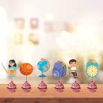 Festiko Back To School Decorations Welcome Back 24 Pcs Cup Cake Toppers For Classroom Decor First Day Of School Party Decoration For Kids Party Supplies