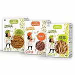 CookGarden Multigrain, Foxnut Pasta and Oats Pasta 300 gm - Pack Of 3