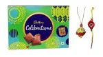 Food Library The Magic of Nature Rakhi/Lumba for Brother and Bhabhi with Chocolates Gift Hamper (Cadbury with Rakhi Lumba)