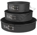 KT ENTERPRISE Nonstick Cake Pan Bakeware Set Cake Mold with Removable Bottom