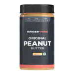 Nutrabay Foods Original Peanut Butter (Crunchy) - 100% Roasted Peanuts, 28g Protein, Zero Cholesterol, Vegan, Gluten Free, Non GMO - 750g (Crunchy)