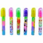 Triple Paper Watermelon Orange Kiwi Fruit ice pop erasers Non-Toxic Eraser (Multicolor)