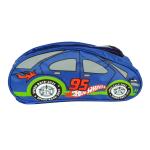 Raysa Blue Nylon Car Shape Backpack Bag