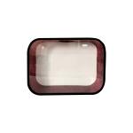 Visata Trenz Wall Mounted Hanging Aquarium Non-Breakable Rectangle Aquarium Tank (2 L)