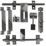 Circle stainsteel door accessories set , door kit , door fitting , door hardware|20/20 Stainless Steel Door Handle (Silver)