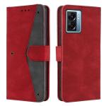 Autofocus Faux Leather Back Case Flip Cover for Oppo K10 5G with ID Card Slot | Foldable Stand | 2 Card Slot | 1 Cash Slot | Magnetic Closure - Executive Red, 22246