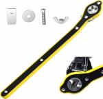 FOVTY Jack Ratchet Wrench Hand Tool Car Accessories Car Jack Wrench Labor Saving Hand Jack Wrench Ratchet with Long Handle for Scissor Jack Car Jack for Motorcycle,SUV,etc.