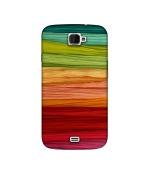Casotec Colorful Thread Design Printed Silicon Soft TPU Back Case Cover for Xolo Q1000 Opus