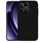 Knotyy Back Cover for Realme GT 6   (Black, Flexible, Silicon, Pack of: 1)