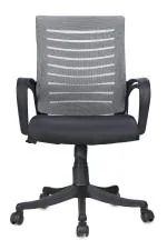 Adiko Ergonomic Office chair in Grey Mesh, Black mesh seat, Nylon Base