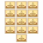 Ayusoul Ayurveda Khadi Herbal Natural Sandalwood Bath Soap for Soothing & Natural Skin Pack of13