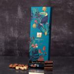 ZOROY Luxury Chocolate Rhapsody Box of 9 Milk and dark Assorted Pure Couverture Chocolate Pralines | Gift Box for Celebrations Diwali Festive Birthday Corporate New Year - 90 Gms