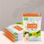 Tulips 50 Color Cotton Ball in a Ziplock Bag (Pack of 4)