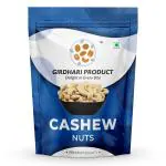 GIRDHARI PRODUCT Whole Cashew Nut Big Size Cashew Kaju Dry Fruit Pouch Pack 1 kg