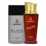John Phillips BLACK-CHOCOLATE | Long Lasting | Combo Eau de Parfum (50+60 ml )