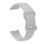 LIDDU Silicone Smart Watch Strap for Fastrack Reflex Curve (Grey)
