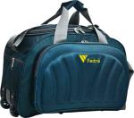 FEDRA Blue Polyester Strolley Duffel Bag - 40 L