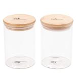 3 TBH Rectangle Borosilicate Jars 600ml |Pack of 2..