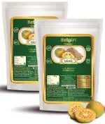 Biotic Natural Belgiri Powder - Aegle Marmelos - Bealgiri Powder - Bael Phal Dry Powder - Bel Powder - Wood Apple - 200 gm (Pack of 2)