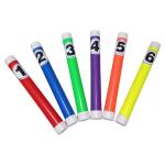 Fitfix Multicolor Swim Pool GameToy Diving Sticks/Underwater Swimming Diving Pool Toy Training Dive Toys Pool Diving Sticks Swimming Pool Stick Set for Teens Learning to Swim in Vibrant 6 Colors