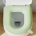 Astern Toilet Seat Cover Pads, Washable Toilet Seat Toilet Seat Lid Cover Pads,Cleaning Comfortable Toilet