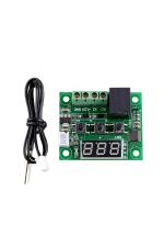 Robotbanao 12V W1209 Digital Temperature Controller Thermostat Module with LED Display and NTC Temperature Sensor Ec-R-0224