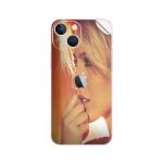 GADGETSWRAP Printed Vinyl Skin Sticker for Apple iPhone 13 - sweet blonde