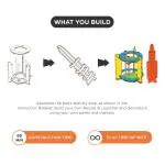 Smartivity Space Rocket Blast off Action STEM Toy, Educational and Construction based DIY Fun Activity Game