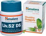 HIMALAYA Liv.52 DS Tablet (1 Pack) and Shuddha-Guggulu for Cardiac Wellness (1 Pack)