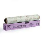 TDS PLUS WRAP 18 Meter Print (Brown) Butter Paper (Pack of 1)