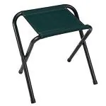 Inditradition Foldable Camping Stool, 30 X 41 X 39 cm (Steel, Green)