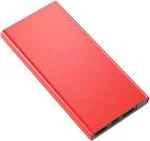 MI-STS FX03 Dual USB Charger 20000mAH Fast Charging Powerbank with LED Indicator Red, Lithium Polymer, Fast Charging for Mobile)