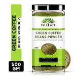 Nutvit Green Coffee Beans Powder for Weight Loss with High CGA & Low Caffeine - 500gm
