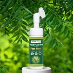 Herbal Canada Neem Aloe Vera Foaming Face Wash with Built-In Face Brush for deep Cleansing - 150ml