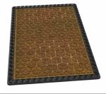 Mega Cart Home Beige Polypropylene Rectangular Door Mat, Anti Skid Floor Mat - 60 X 40 cm
