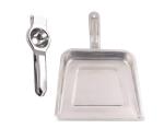 FIRST FRONT Stainless Steel Lemon Squeezers With Stainless Steel Dust Pan and Multicolour, (Pack of 2) l Kitchen Tools l Essential Kitchen Tools l Tools l Kitchen l Utensils l Stainless Steel Tools l Steel Kitchen Tools l Metal Tools