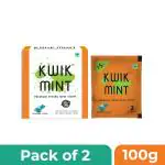 Kwik Mint Cool Mouth Freshener Strips - Pack of 2
