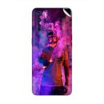 GADGETSWRAP Printed Vinyl Skin Sticker for Oppo F15 - Unknown Color Smoke